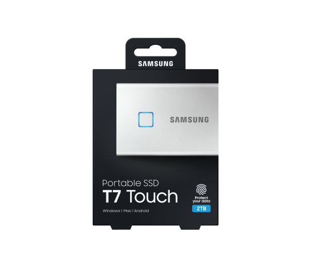 Samsung Portable SSD T7 Touch 2TB USB 3.2 Gen. 2 Srebrny - 541046 - zdjęcie 40